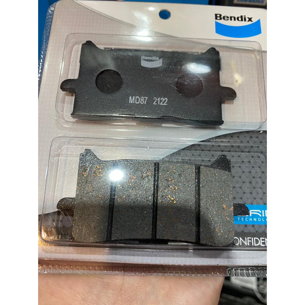 35.ผ้าเบรคหน้า BENDIX MD87 ใส่รถรุ่น CBR650R Y19 / Africa Twin / X ADV / CRF1000 / CB150R