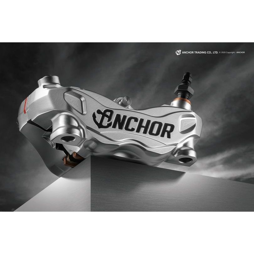 1.ปั้มเบรค ANCHOR ANC51 100mm งาน forged ขนาดลูกสูบ 30mm*4 ✅ คุณภาพดี ✅ เบรคดี✅เบรคหนึบ