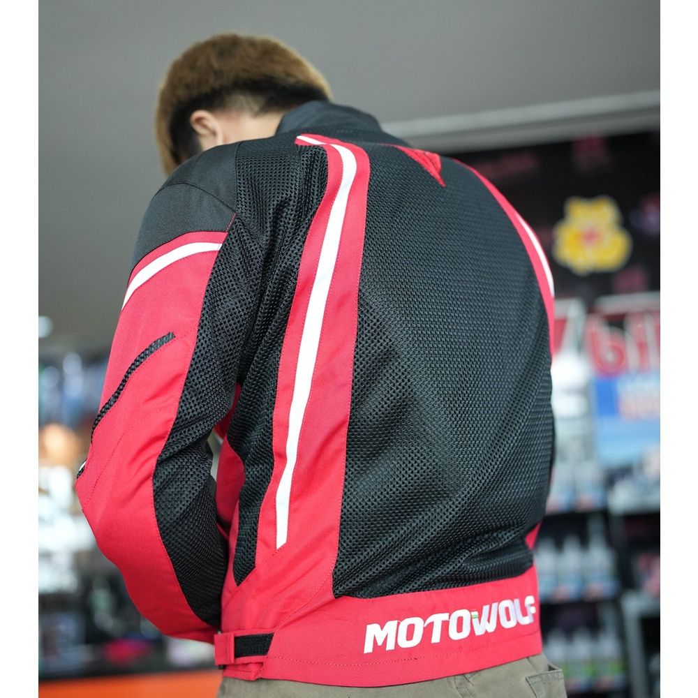 เสื้อการ์ด แบรนด์ MOTOWOLF A01