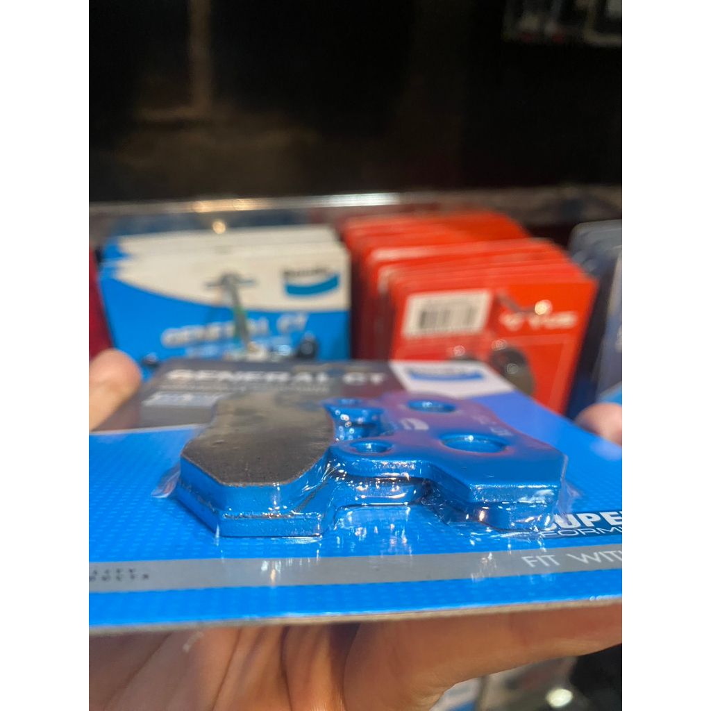 1.ผ้าเบรคหน้า BENDIX MD1 ใส่รถรุ่น BEAT / CB-250 / CELE / DASH / RAIDER125-150 / SONIC / TENA / WAVE100-110 / ZNOVA