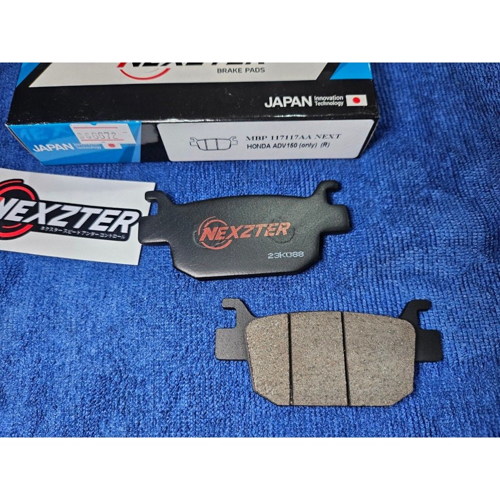 ผ้าเบรคหลัง NEXZTER 6363AA 117117AA สำหรับรถรุ่น FORZA 300,350 TRK 502 TNT300.25