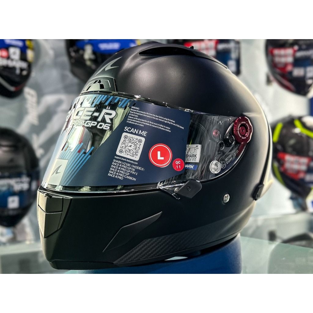 หมวกกันน็อค SHARK RACE-R PRO GP06 Blank Mat (DMA)