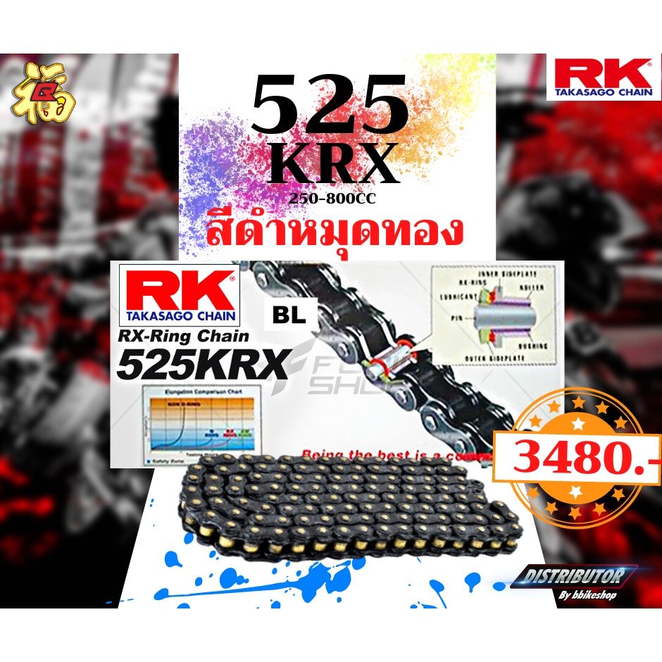 KRXดำหมุดทอง(BL)120L