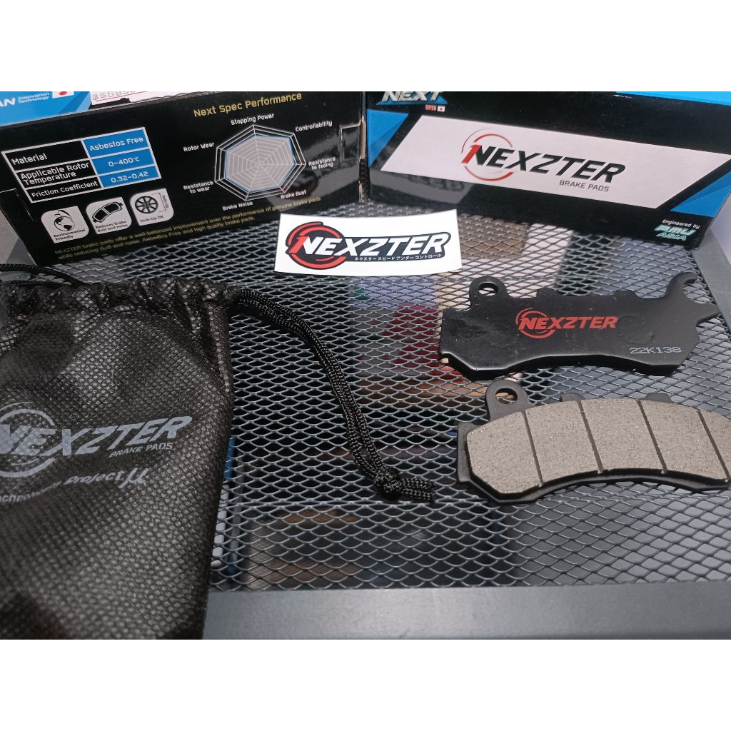 ผ้าเบรคหน้า NEXZTER 109110AA ใส่รถรุ่น PCX2018 / Zoomer-x Combine new.34