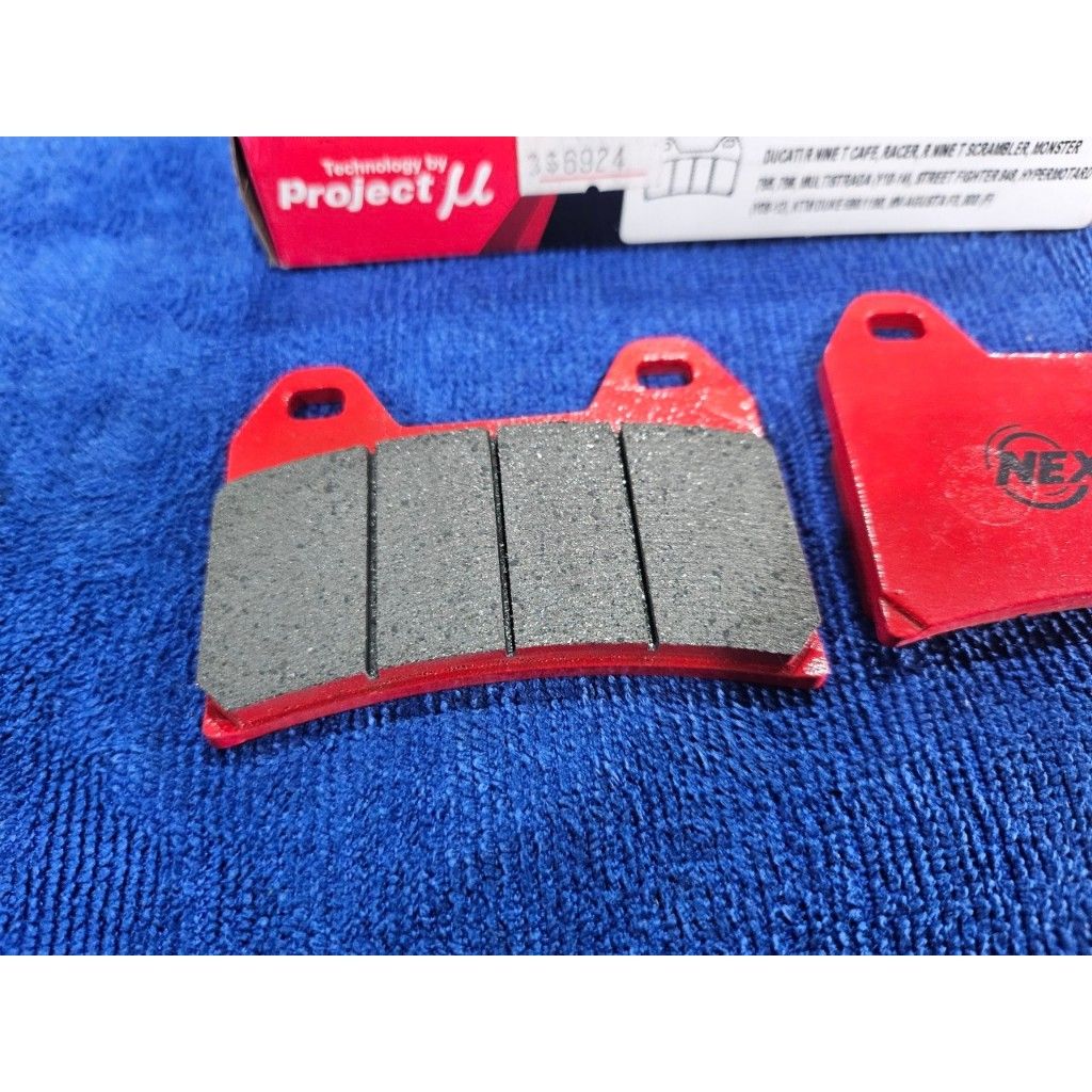 ผ้าเบรคหน้า NEXZTER 1919AA สำหรับรถรุ่น MONSTER795,796,MULTISTRADA 2010-14,STREETFIGHTER848,HYPERMOTARD 2010-14/BMW.22