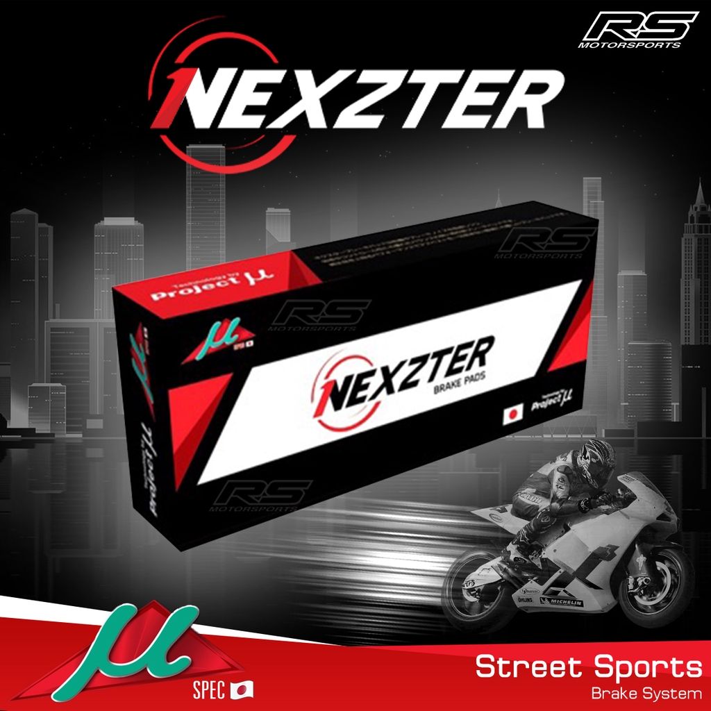 ผ้าเบรคหน้า NEXZTER 4243AA สำหรับรถรุ่นVERSYSX300,VERSYS650,Z650,NINJA650 / CB500F/X,CB650F,CBR500R,CBR650F,NC750,NM.12