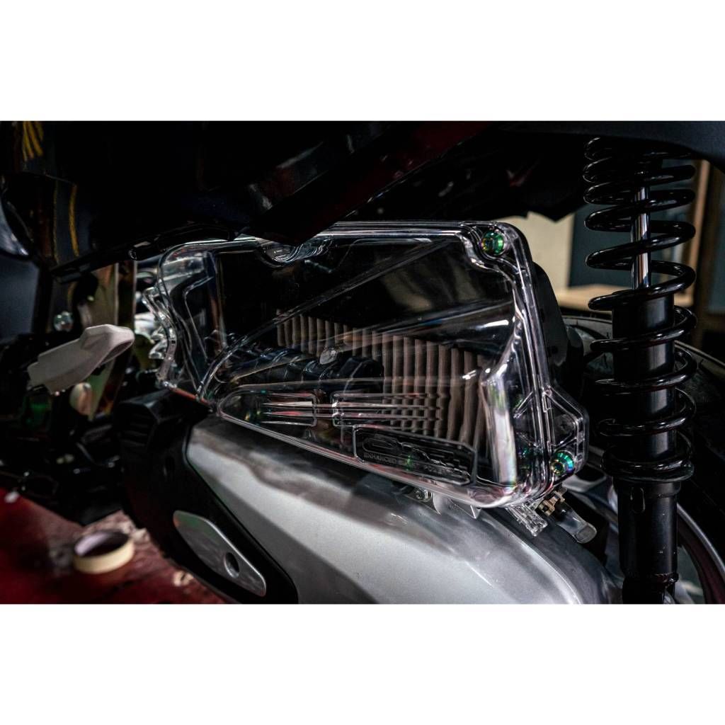 22.แผ่นกรองอากาศสแตนเลสแต่ง HONDA LEAD-125 / GIORNO+ TIGER-R กรองเลส