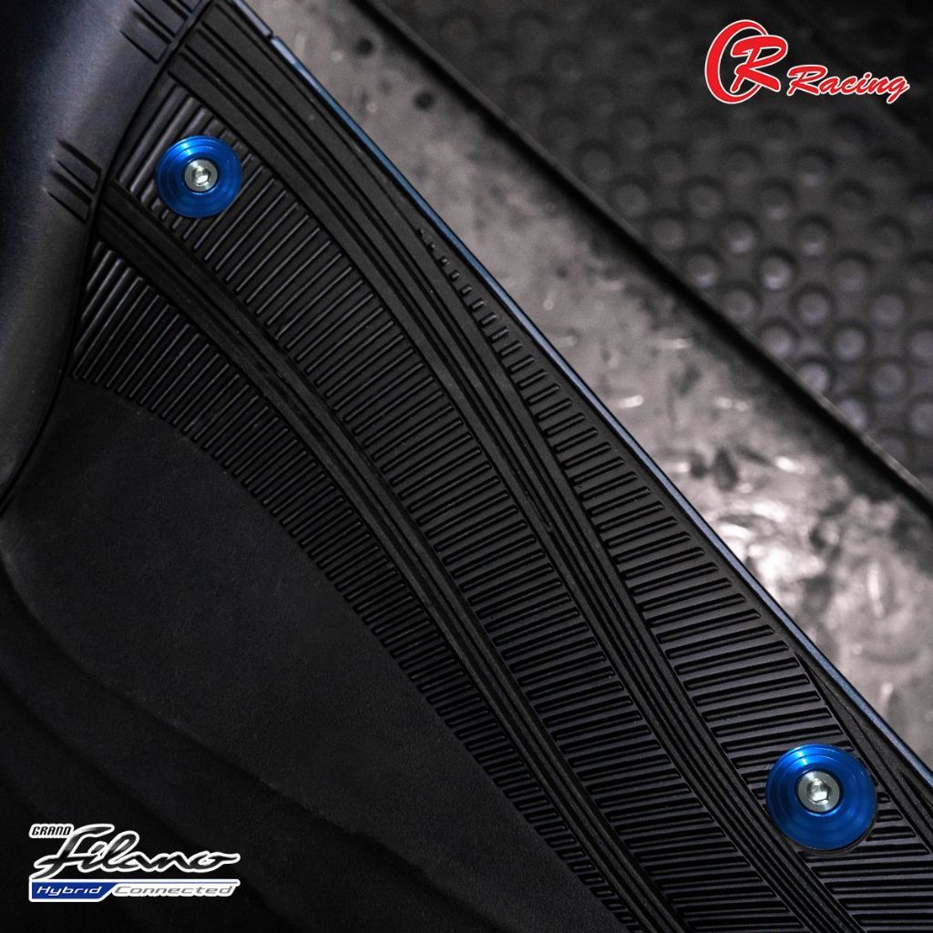 บูชพักเท้าหน้า 4ตัว CNC GRAND FILANO /GIORNO/LEAD125 CR RACING (0453)Color PIRANHA Dual