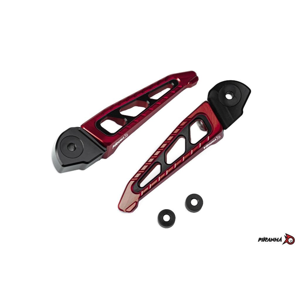 554.พักเท้าหลัง CNC Duo Anodize FORZA-350 / ADV-350 / LEAD-125 แบรนด์ PIRANHA