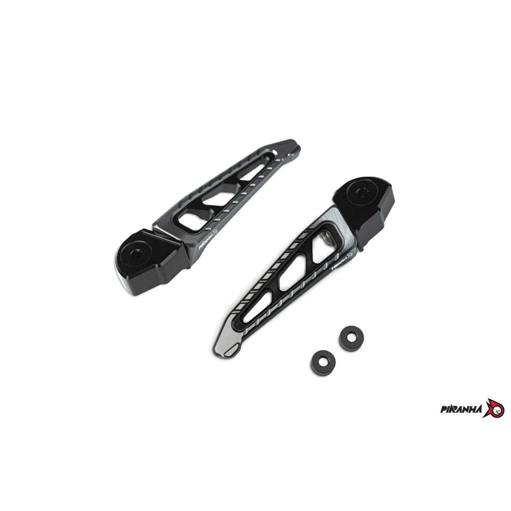554.พักเท้าหลัง CNC Duo Anodize FORZA-350 / ADV-350 / LEAD-125 แบรนด์ PIRANHA