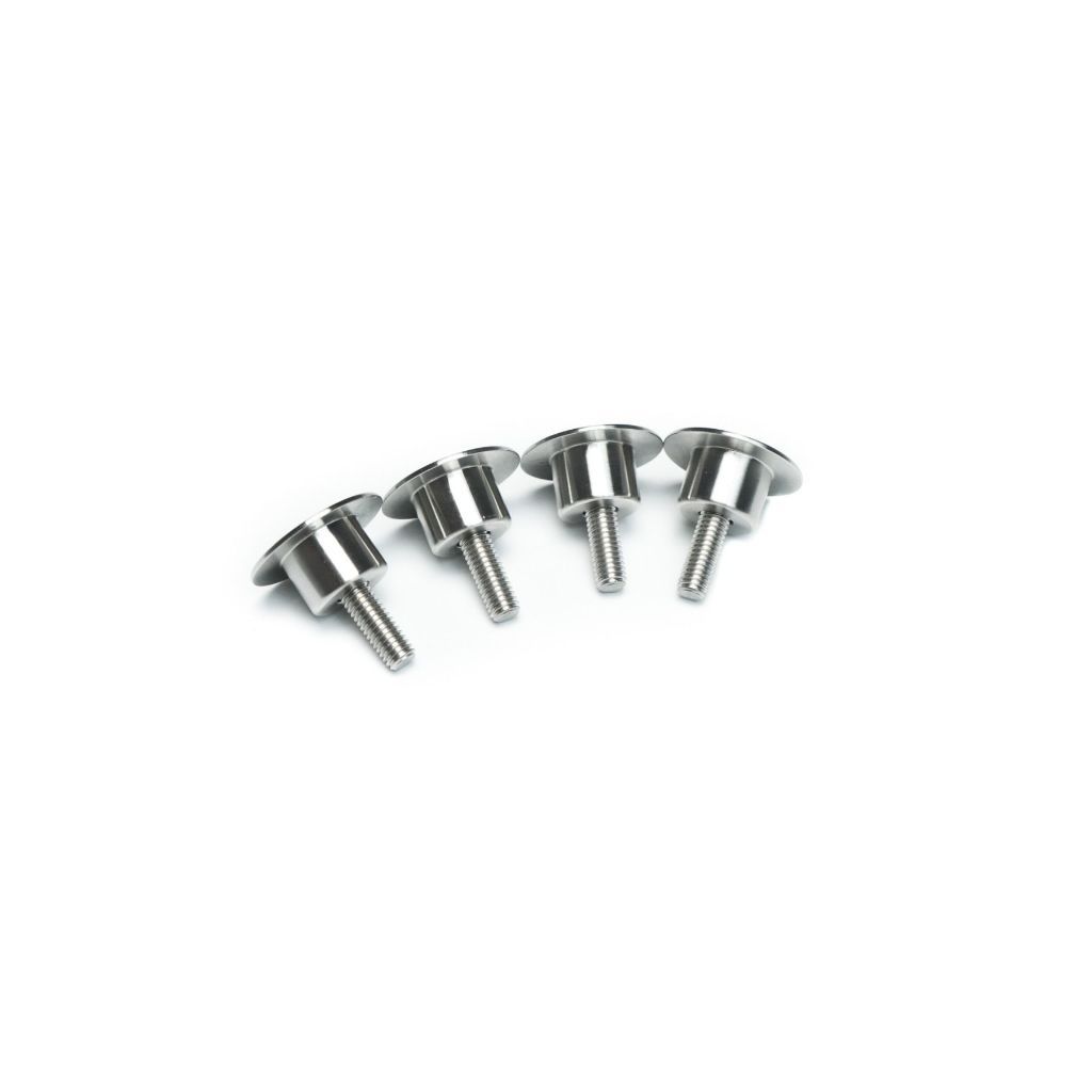 553. น๊อตพักเท้าสแตนเลส CNC LEAD-125 แบรนด์ CR RACING