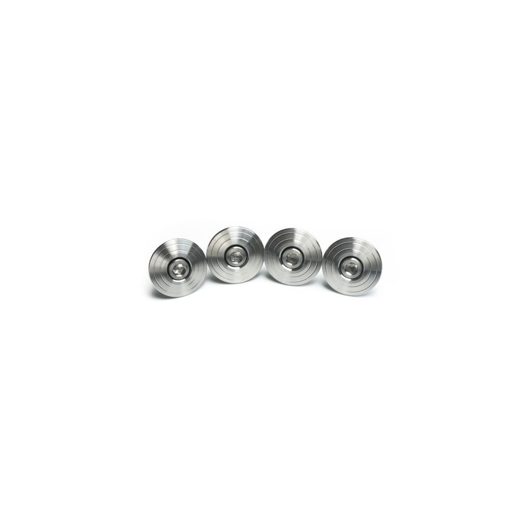 553. น๊อตพักเท้าสแตนเลส CNC LEAD-125 แบรนด์ CR RACING