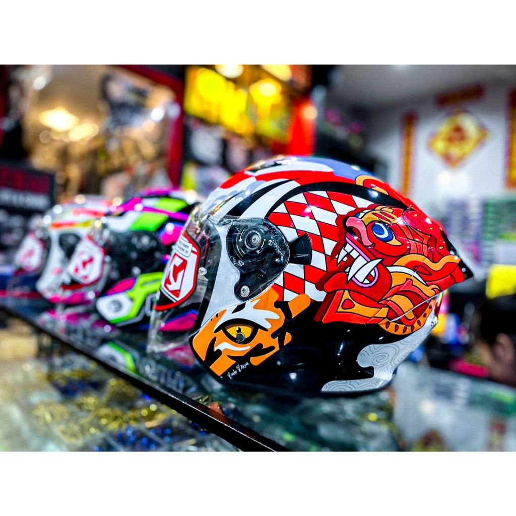 💥 NEW หมวกกันน็อค ครึ่งใบ NHK HELMETS2 Model : S1 GP Pro VISOR 💥open face