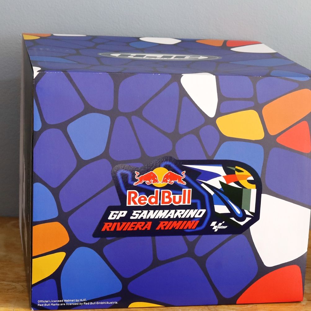 หมวกกันน็อค HJC RPHA1 Red Bull Misano GP ลายลิขสิทธิ์พิเศษ HJC x Red Bull ลายที่ 3 LIMITED EDITION มีจำกัด