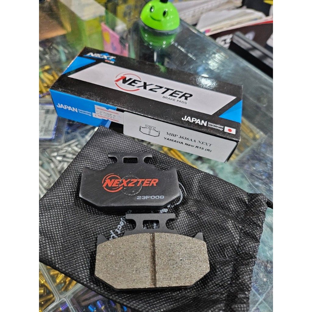 ผ้าเบรคหลัง NEXZTER 3636AA สำหรับรถรุ่น NEW R15 17,WR155,MT15,XSR,RAIDER 125,R.8