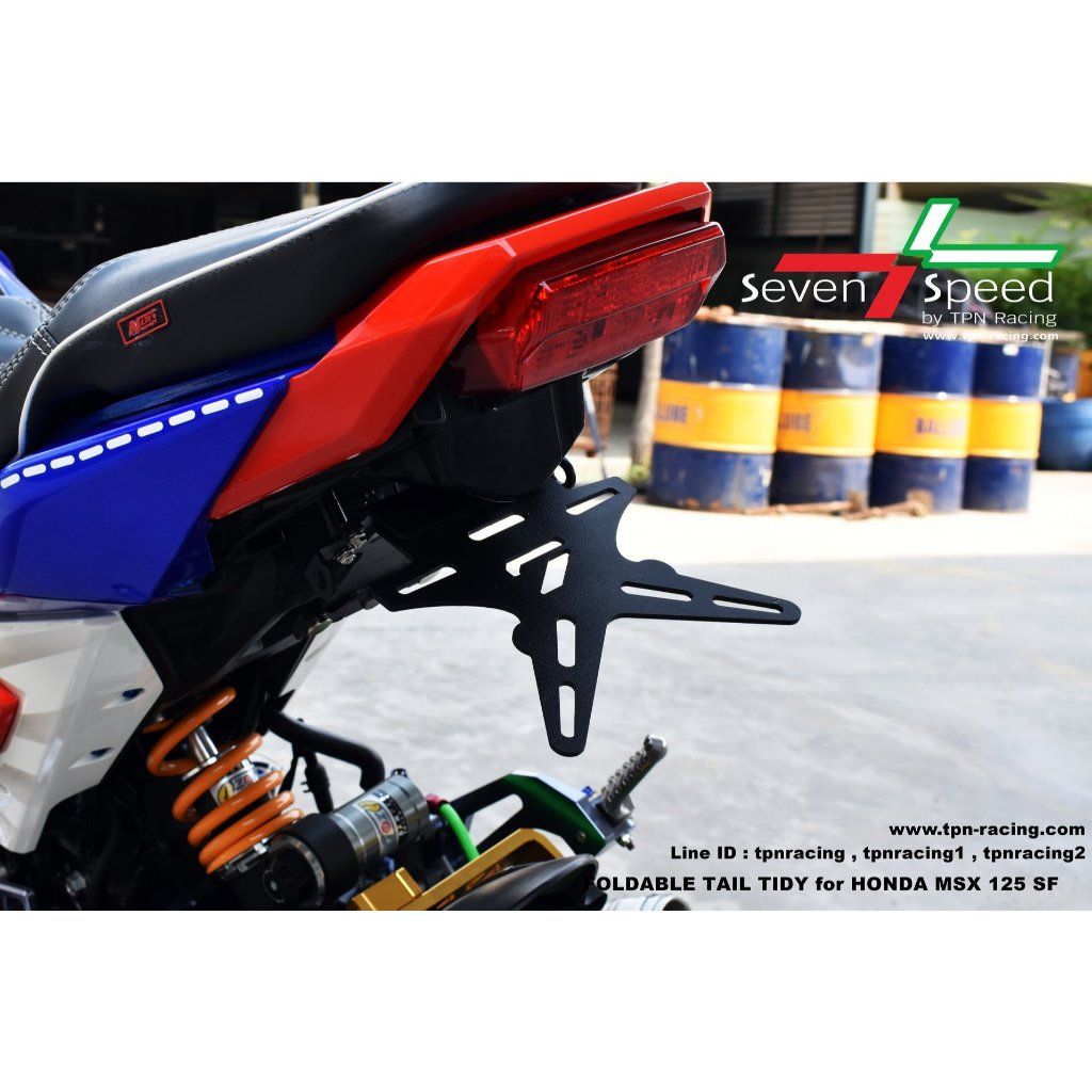 ท้ายสั้นแม่เหล็กพับได้ MSX 125sf seven speed / Kamui (141)