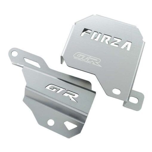 ฝาครอบคอยล์ไฟ+ครอบสายดีส (อลูมิเนียม) GTR FORZA-300, FORZA-350 NEW(0298)