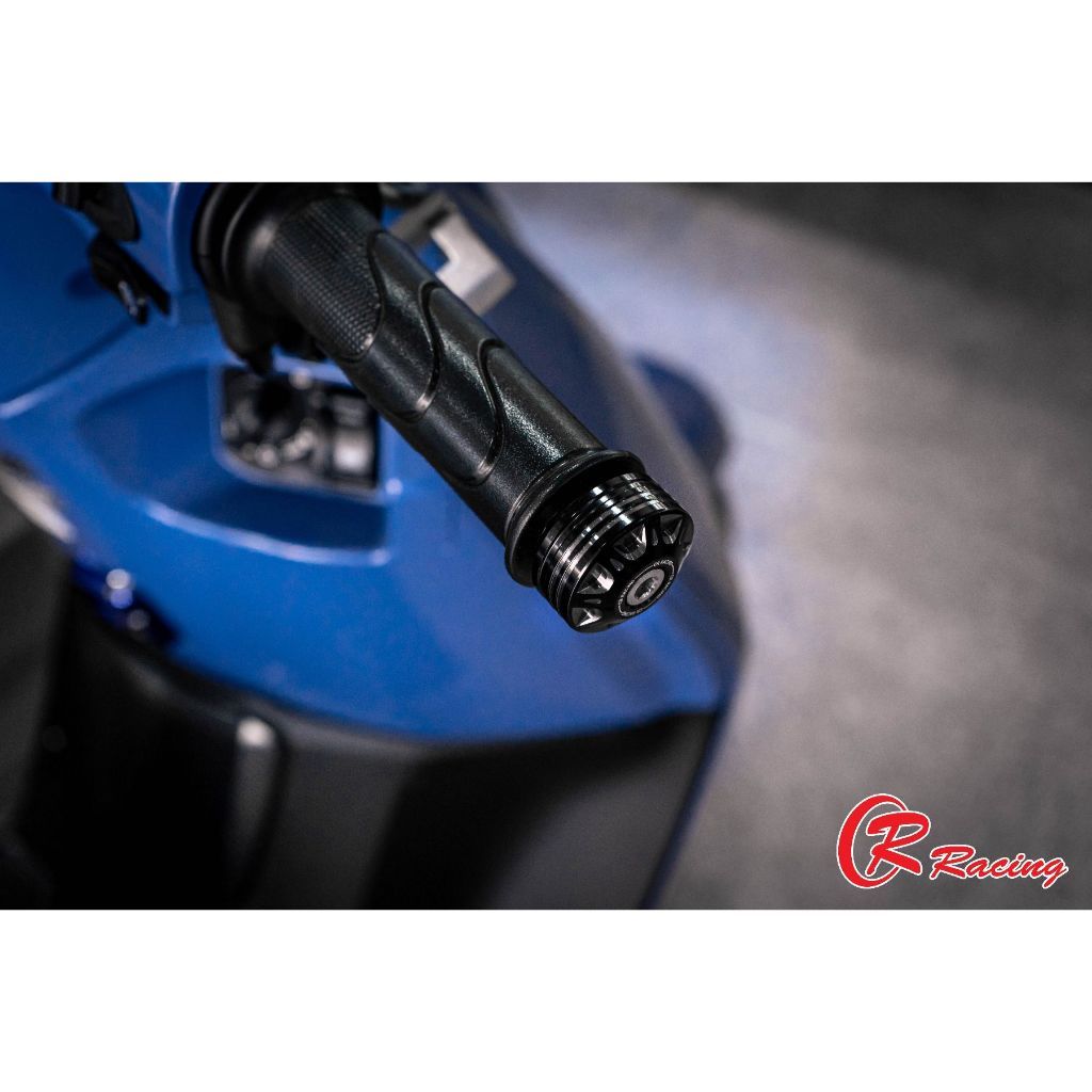 ปลายแฮนด์ CNC Dual ANODIZED ใส่ได้ทั่วไป LEAD Giorno+ X-MAX FORZA350 ADV350 PCX160 CR RACING (019)