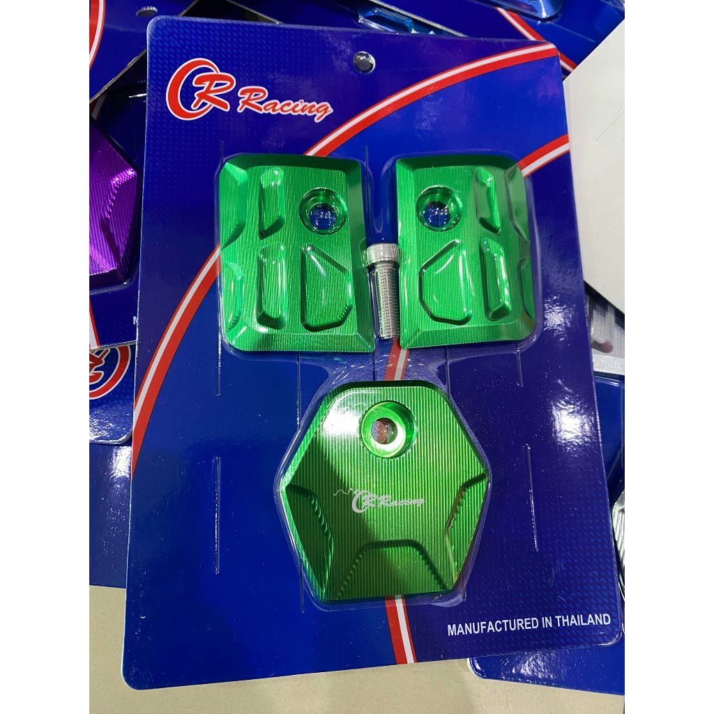 ทรงใหม่ แผ่นปิดกันตก GIORNO125 PIRANHA เวอร์ชั้นเรียบเสมอชุดสี (CR RACING)✅(027)