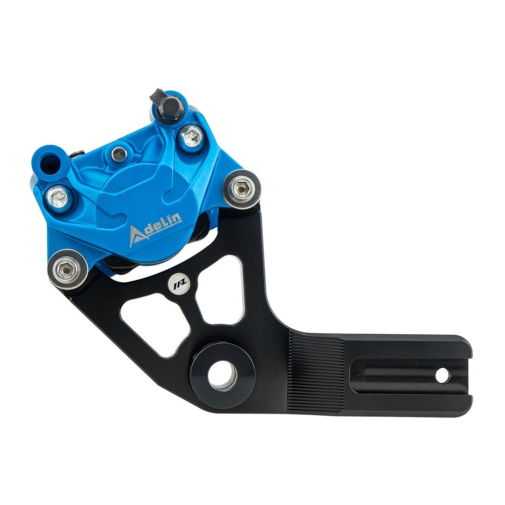 **ขาจับปั้มหลังผีเสื้อ ปั้ม Brembo ปักข้าง 2P METEL ZONE ST-125 DAX, MONKEY-125, CT-125 สีดำ (0170)508