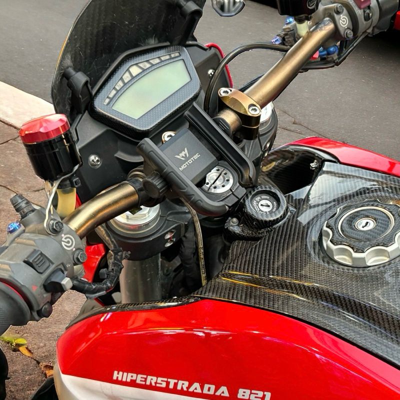 MOTOTEC MT-QD01 [ Lite ] ที่จับโทรศัพท์ สำหรับติด มอเตอร์ไซด์แบบปลดล็อคเร็ว รุ่นประหยัด(MO003)