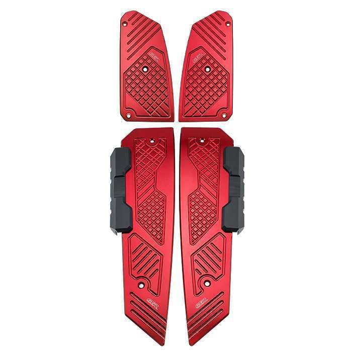 แผ่นรองพื้น (มีเนียม CNC) GTRS FORZA-300 ปี2018, FORZA-350 NEW (0271)