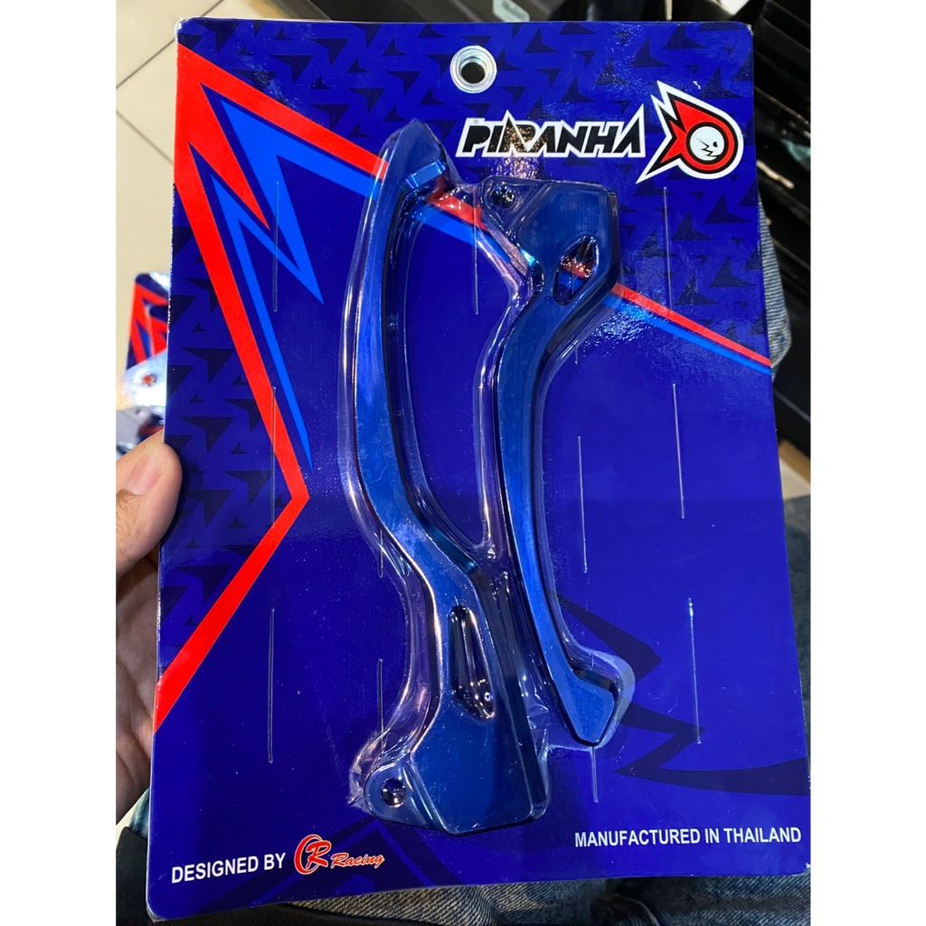 มือเบรค CNC PIRANHA LEVERS LEAD-125 Special Edition