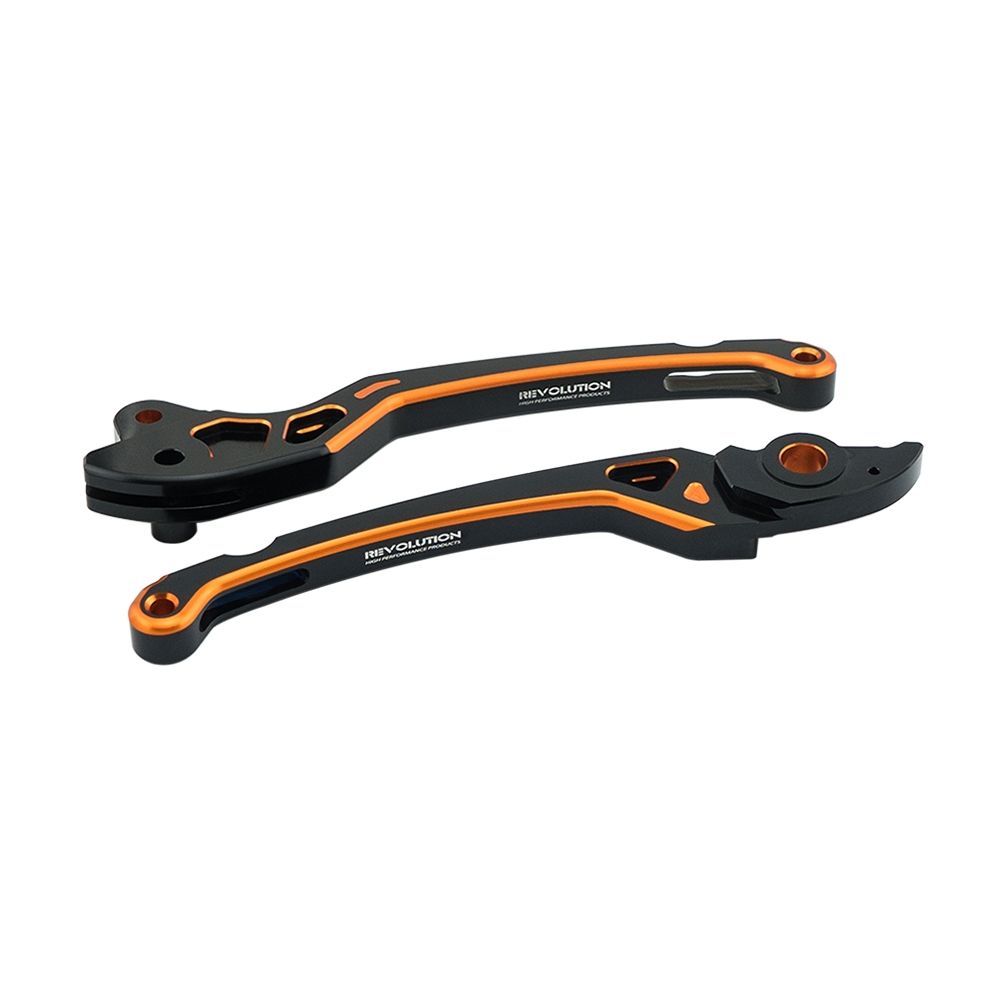 **มือเบรค CNC ทูโทน REVOLUTION GIORNO+125  CBS CLICK-125,150,160 STD(0273)