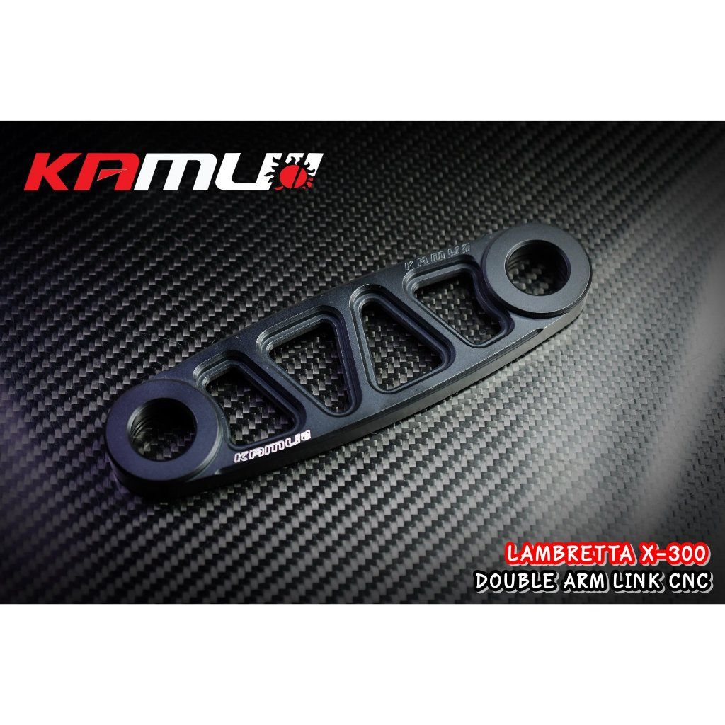ขาค้ำปั๊มหน้า CNC LAMBRETTA แบรนด์ KAMUI (0401)