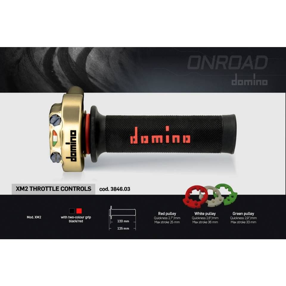 ประกับคันเร่ง Domino XM2/KRR03 แท้ 100%