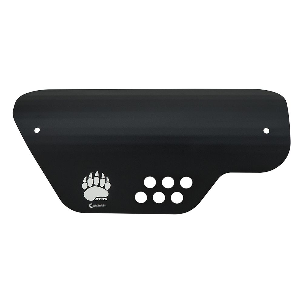 การ์ดท่อไอเสีย (มีเนียม) 2D REVOLUTION CT-125 (0167)Honda