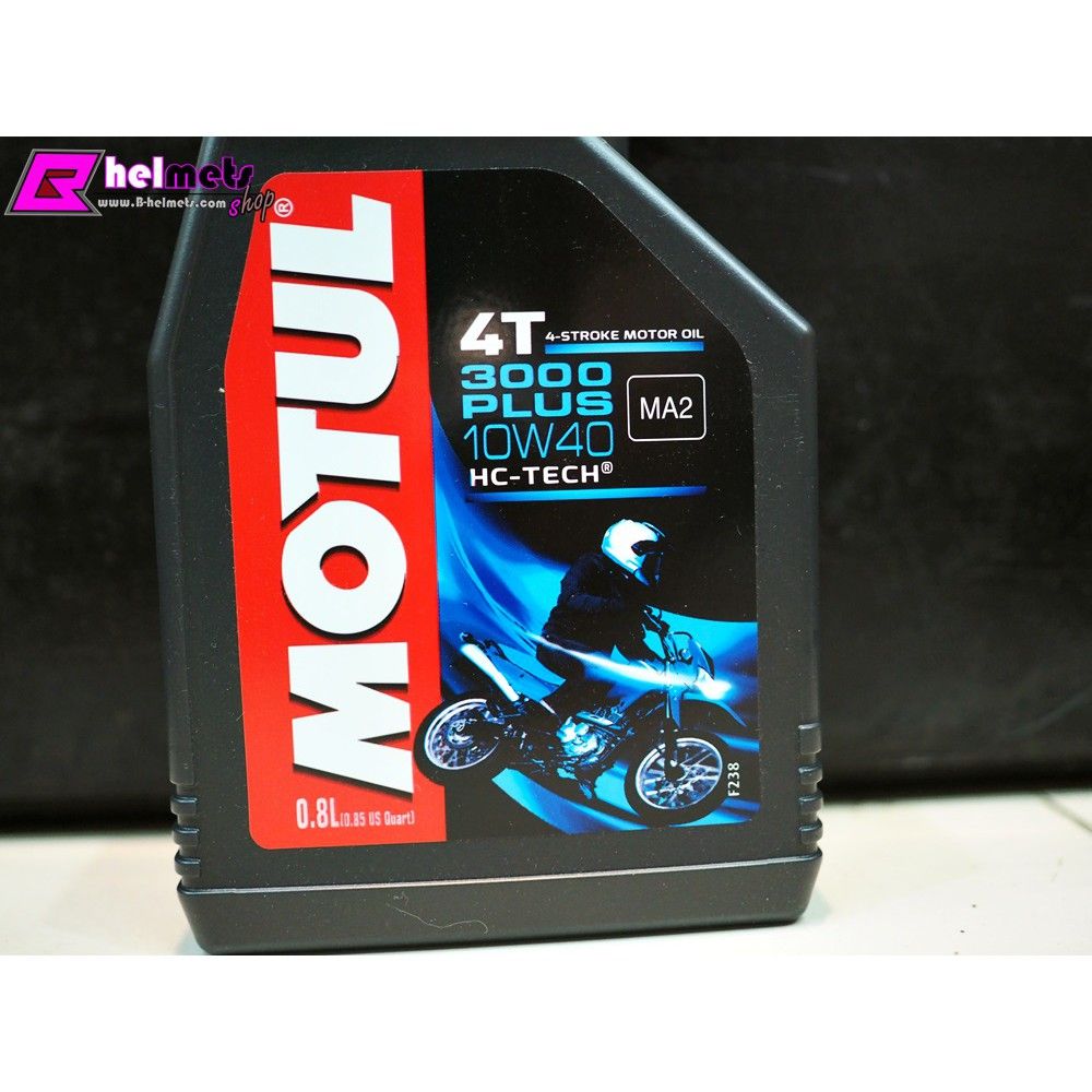 น้ำมันเครื่อง MOTUL 3000 PLUS 4T [ 10w-40 ] 0.8 L A01