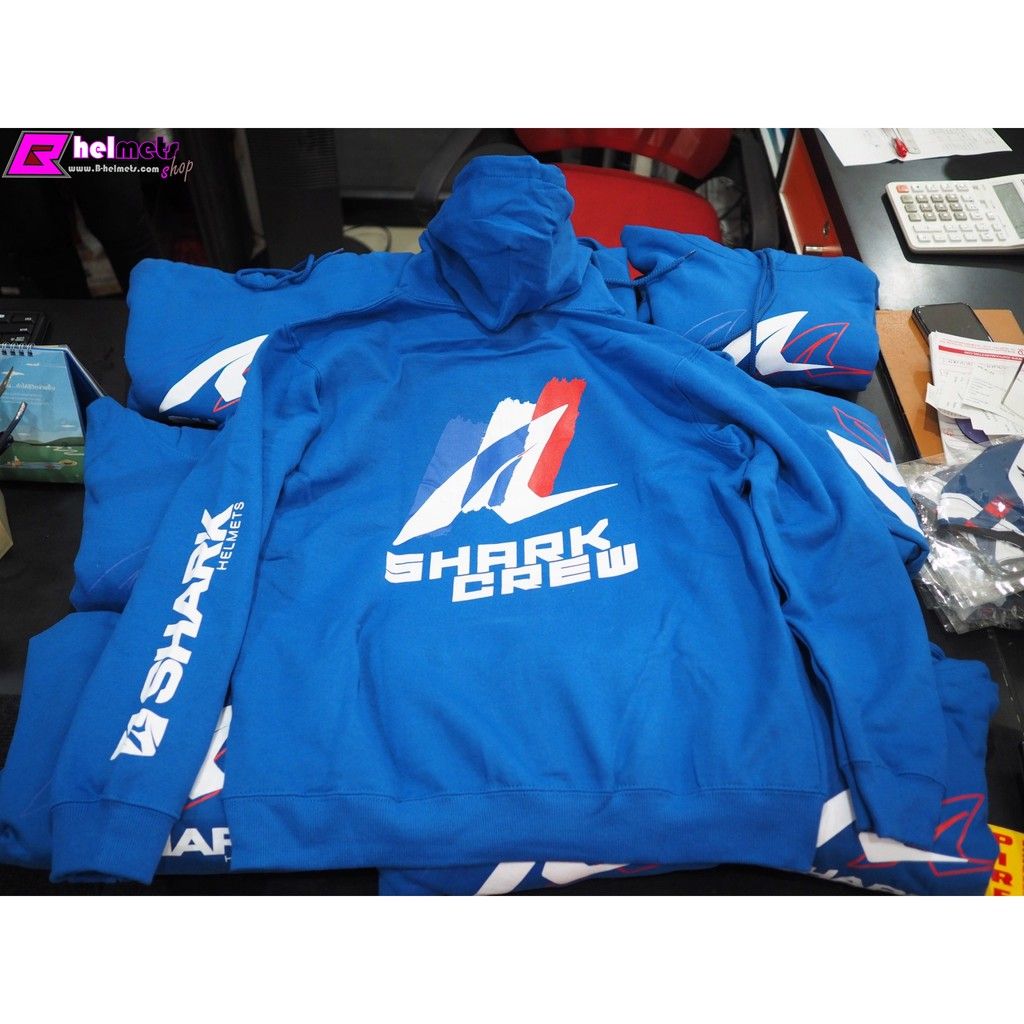 #คอลเลคชั่น Shark Helmet มาแล้วจร้าา มีเสื้อยึด,ฮูด,แมส ฯลฯ