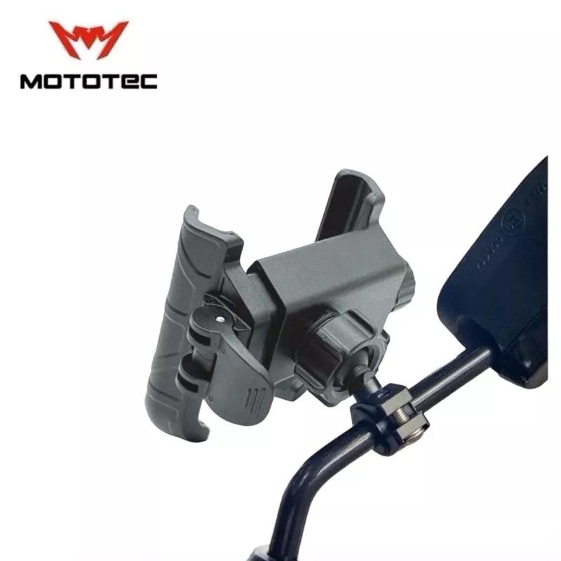 MOTOTEC MT-QD05(Lite) ที่จับมือถือ ที่จับโทรศัพท์สำหรับติดมอเตอร์ไซด์ แบบปลดล็อคเร็วรุ่นประหยัด (MO005)