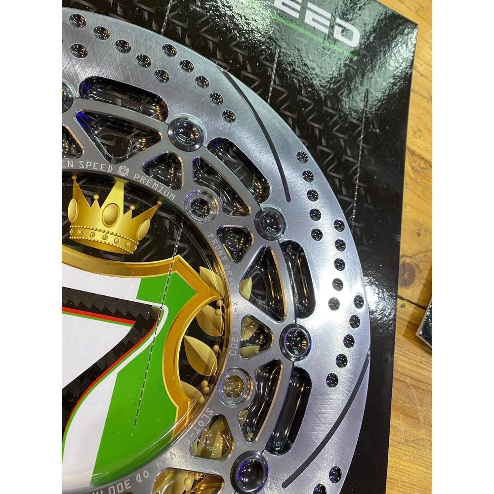 จานดิสหน้า X-max ขนาด 300 มิล. Slot-BB V.4 / sevenspeed(0558)