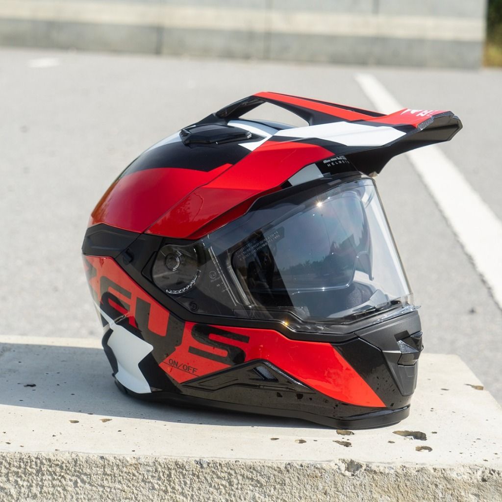 Metallic Black/Red