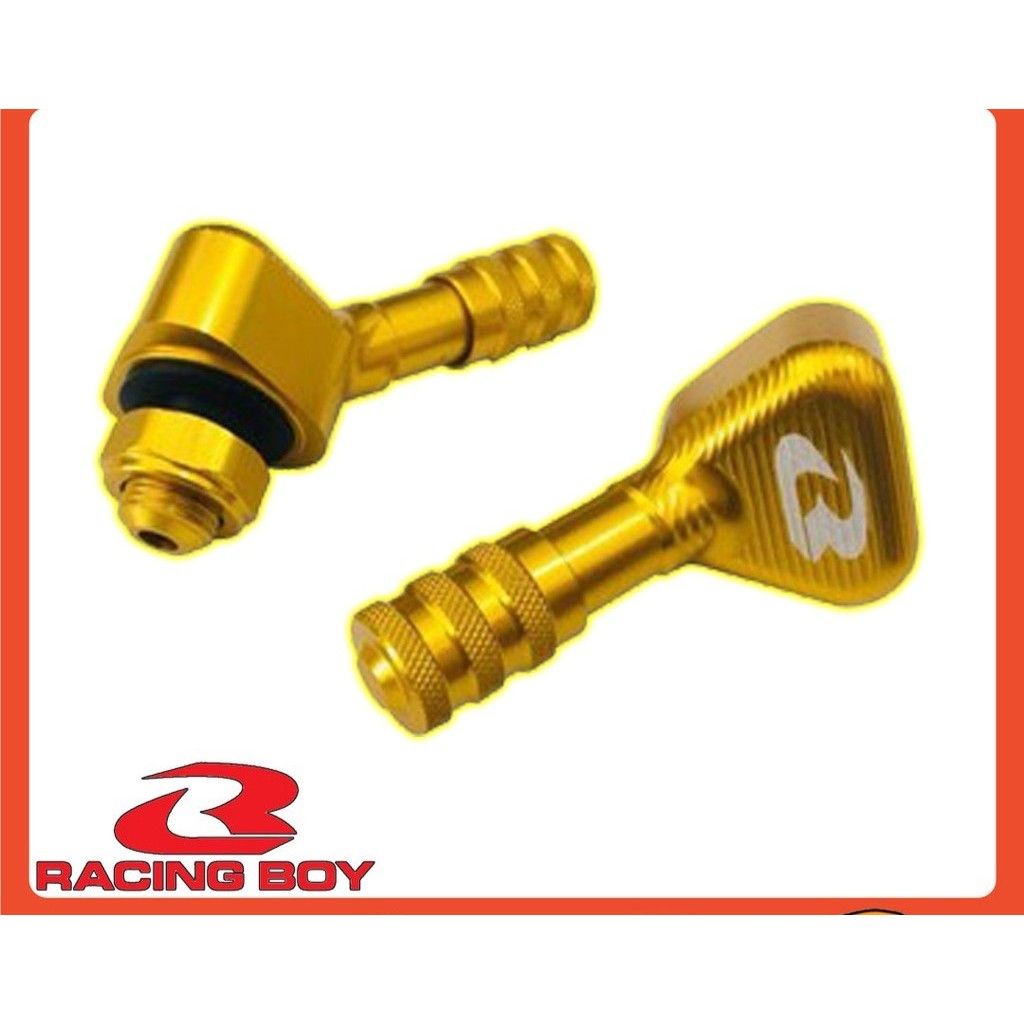 จุ๊บลม  RB AIR VAL STEMS 10mm RACING BOY  เฉียง 45 องศา 10 MM. (0476)