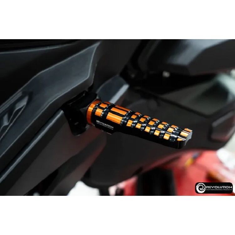 **พักเท้าหลัง CNC ทูโทน REVOLUTION FORZA-350, LEAD-125(0587)