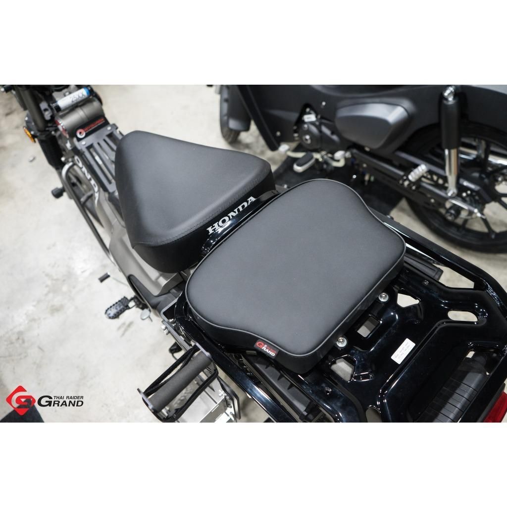 **เบาะนั่งหลัง GRANDTHAIRAIDER ตรงรุ่น CT-125 สีดำ มีหลายทรง GTR (0585)