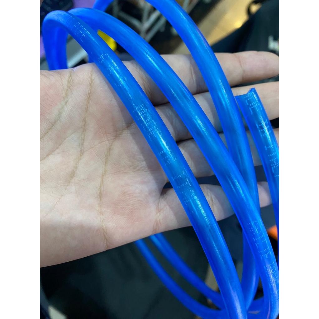 สายน้ำมันเบรค เอริเต้ Ariete brake fluid pipe แท้💯% จาก Italy สีฟ้าใส (1ชิ้น = 1นิ้ว)