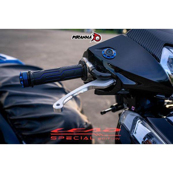 มือเบรค CNC PIRANHA LEVERS LEAD-125 4V Special Edition