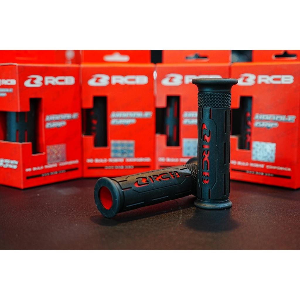 ใหม่!ถูกสุด! ปลอกมือ ปลอกแฮนด์ RCB รุ่น HG77 แท้(เปิด-ปิดปลายแฮนด์ได้)RACINGBOY  ใส่ได้ทุกรุ่น มีให้เลือก2สี HANDLE GRIP