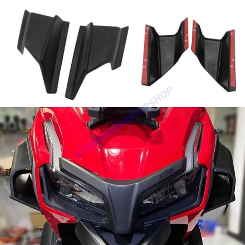 แรมแอร์ ข้างหน้ากาก รุ่น Honda ADV150 สีดำด้าน / SEMSPEED