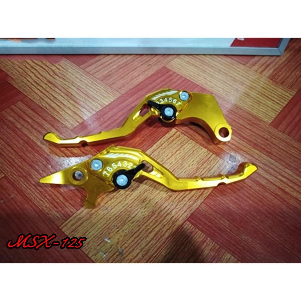 มือเบรค MSX CB150 CBR500 ปรับระดับมือได้ ก้านเบรค+ครัช ตรงรุ่นMSX-125