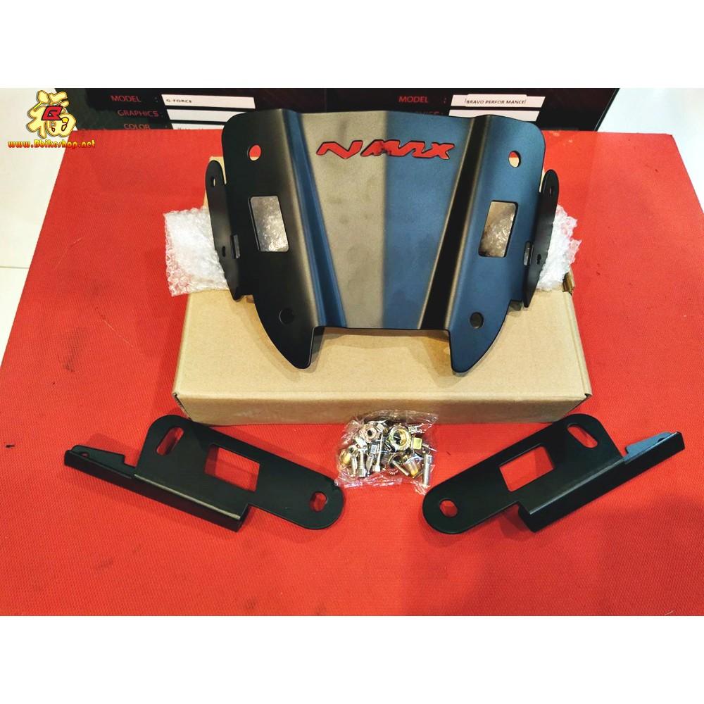 ขายึดชิวใส่กระจก R3 ตรงรุ่น N-MAX 2019 งานเลเซอร์คมๆ ** semspeed