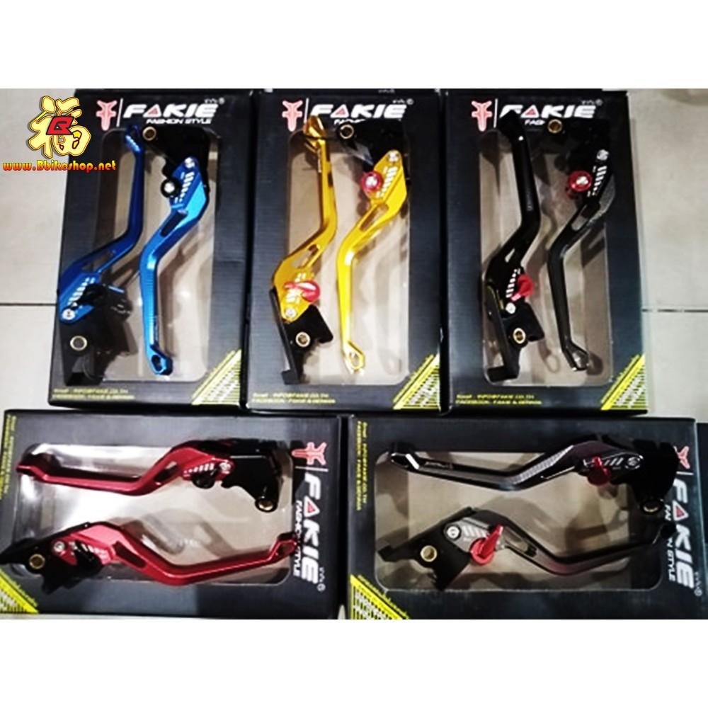 มือเบรค (ก้านเบรค) - มือครัช (ก้านครัช)ปรับระดับได้งาน Fakie ตรงรุ่นNINJA400/Z400