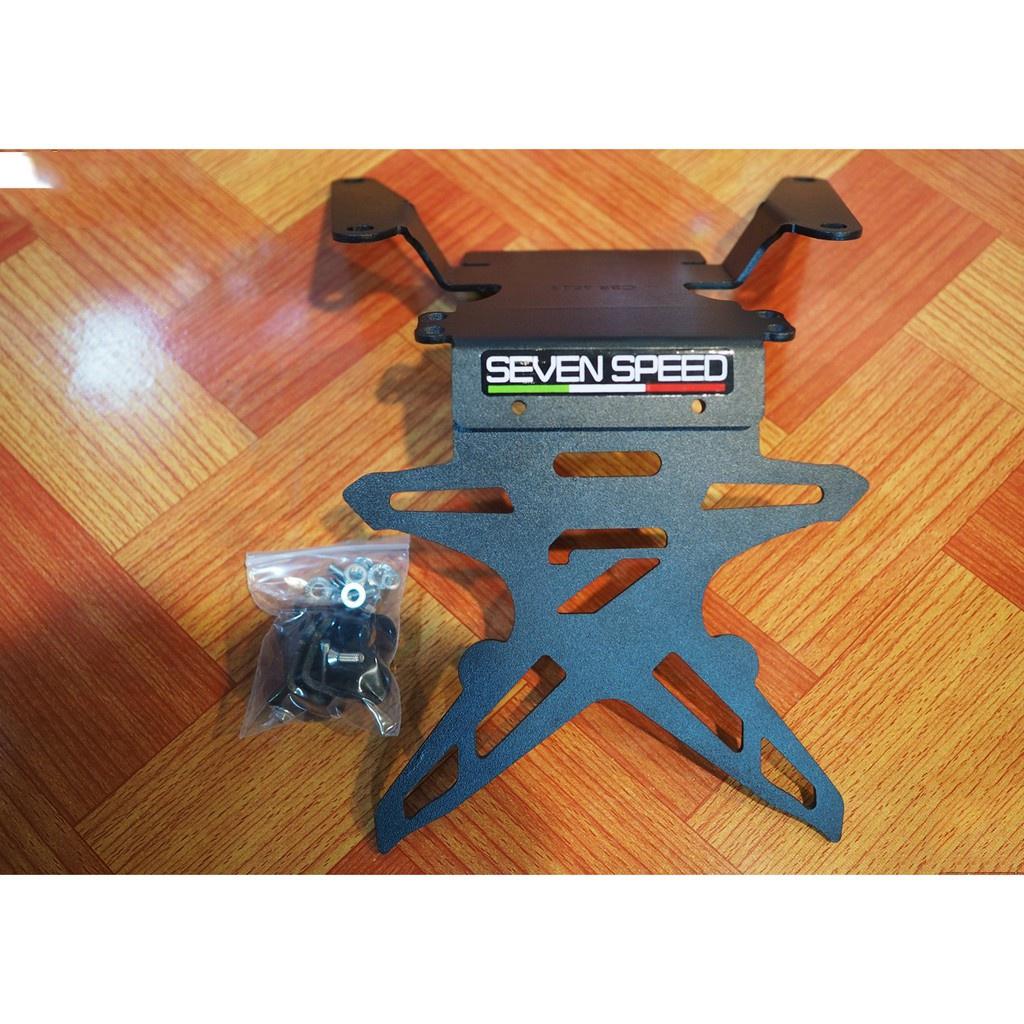 ท้ายสั้นแม่เหล็กพับได้ ไม่มีไฟส่องป้ายทะเบียน รุ่น CB650R / CBR-650 R 2019 SevenSpeed BS7181