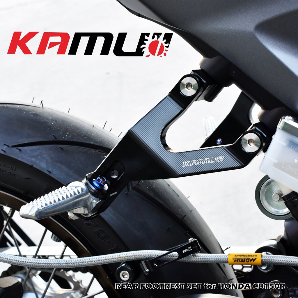 ชุดพักเท้าหลัง PREMIUM สำหรับ HONDA CB150R  KAMUI 