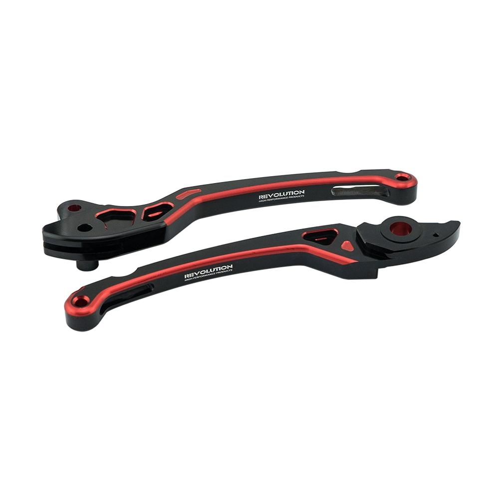 มือเบรค CNC ทูโทน REVOLUTION GIORNO+125  CBS CLICK-125,150,160 STD(0273)