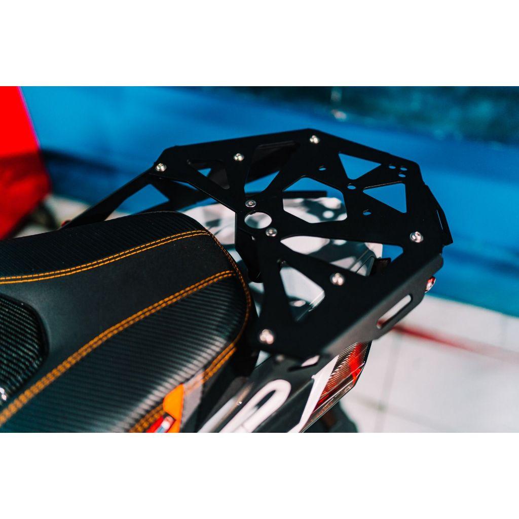 ตะแกรงแร็คท้ายเหล็กเลเซอร์ แหวนเกี่ยวของ CNC GPX DRONE-150 PIRANHA(0230)
